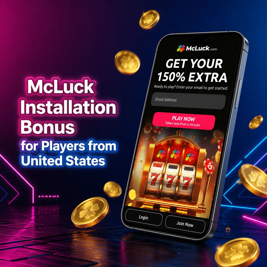 McLuck app installation bonus for United States players